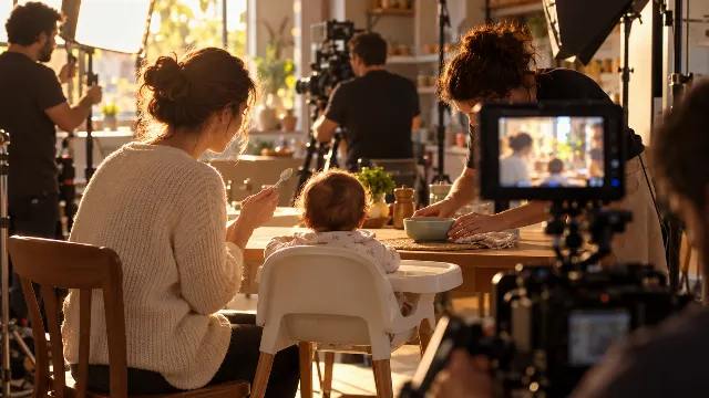 Bebek Maması Reklamı Bebek ve Anne Başvurusu